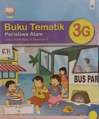 Image of Buku Tematik 3G : Peristiwa Alam
