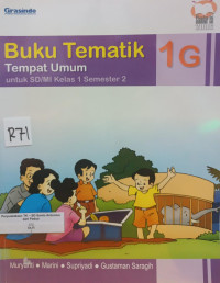 Image of Buku Tematik 1G : Tempat Umum